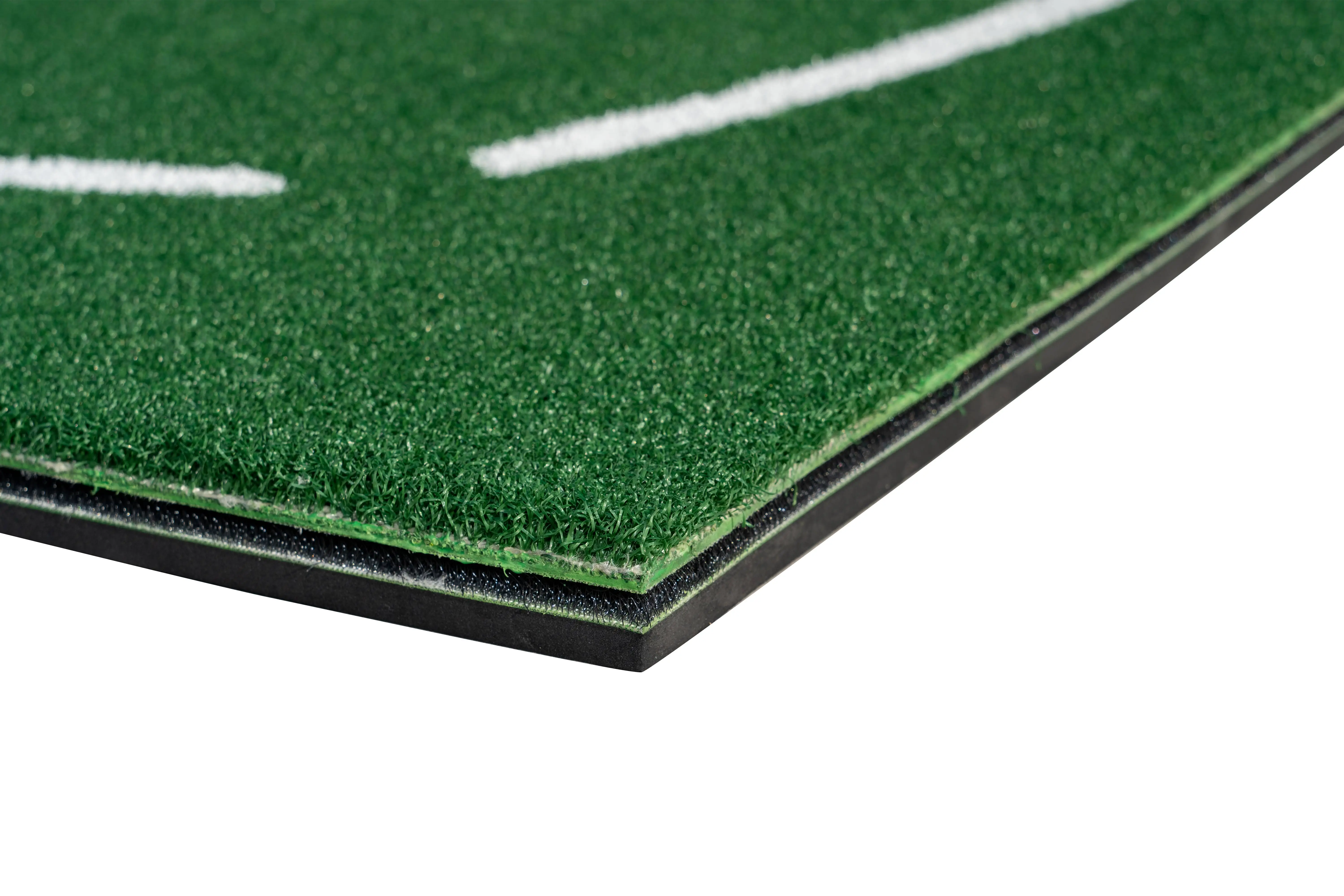 YGT 3D Golf Course Hitting Driving Range Mats Indoor Practice Golf Teaching Mat with Training lines