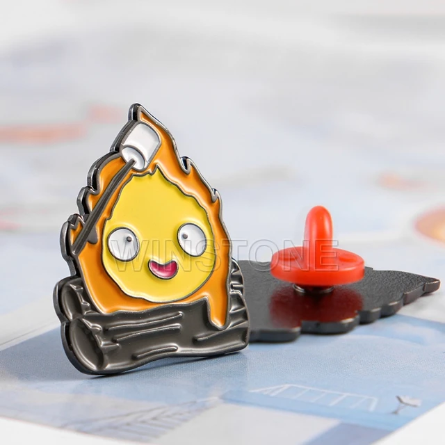 Custom Metal Anime Cartoon Hard Enamel Lapel Pins for Mobile Game from Audit Factory