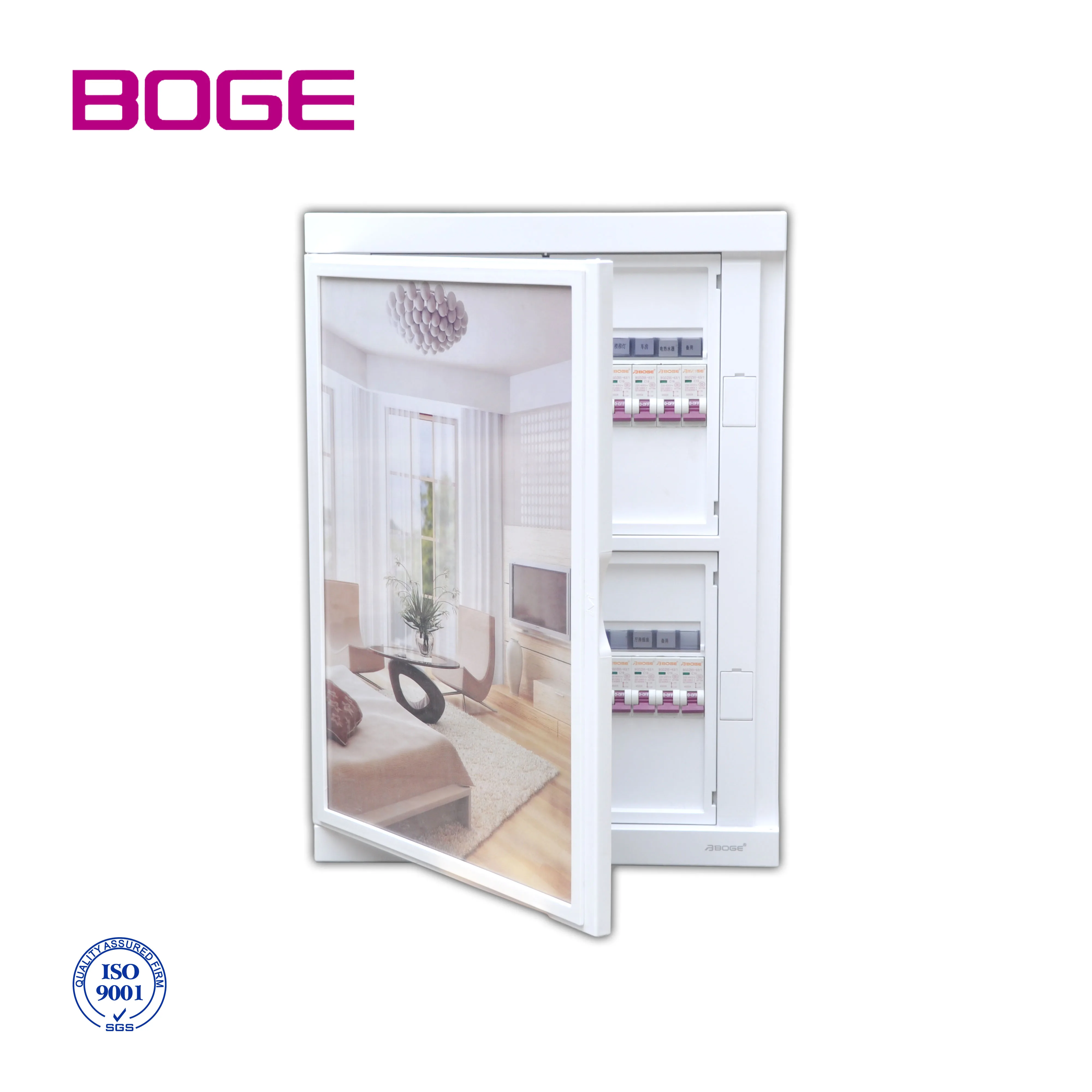 BOGE 26 способов металлическая распределительная коробка с флеш-установкой MCB