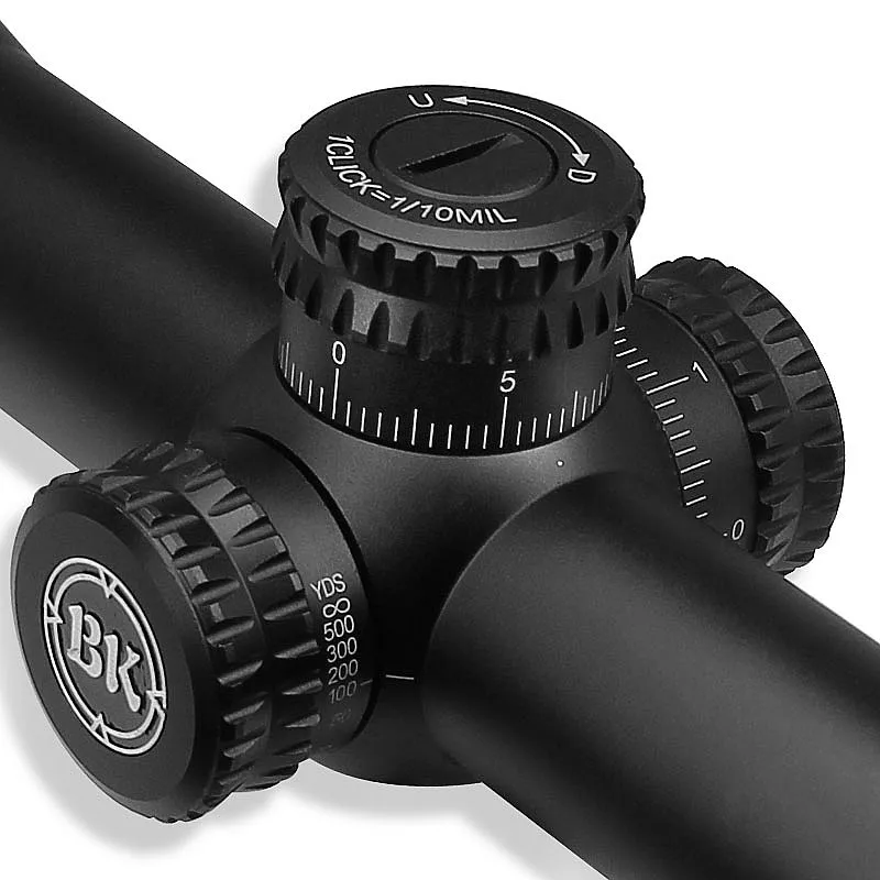 HD 6-24X50 FFP First Focal Plane Side Parallax Hunting Scope Aluminum Alloy Tactical Optical Sight Etched Glass 30mm Tube