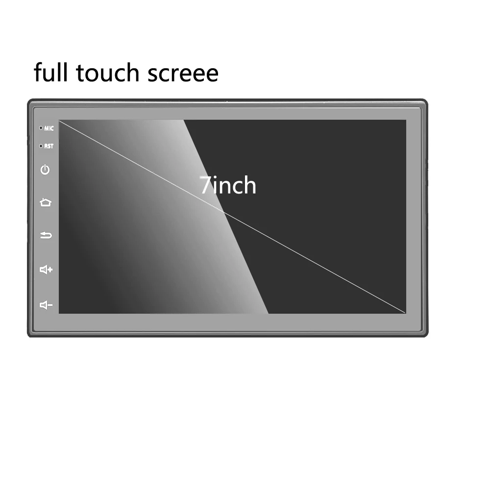 Universal 7inch Android Car DVD Player With  Mirror Link Full Touch Screen HD Video Music Output