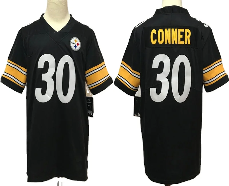 Джерси для американского футбола Pittsburgh #30 James Conner распродажа с возвратом назад