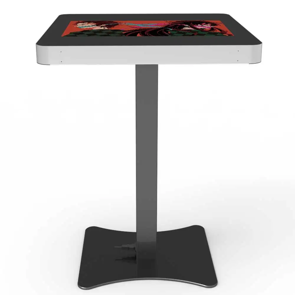 Indoor 21.5 inch LCD smart touch table for coffee shop