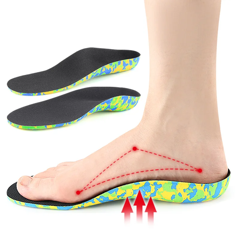 Orthopedic Gel Insoles for Flat Feet Orthotic Shoes Inner Soles with Arch Supports Foot Support Einlegesohlen