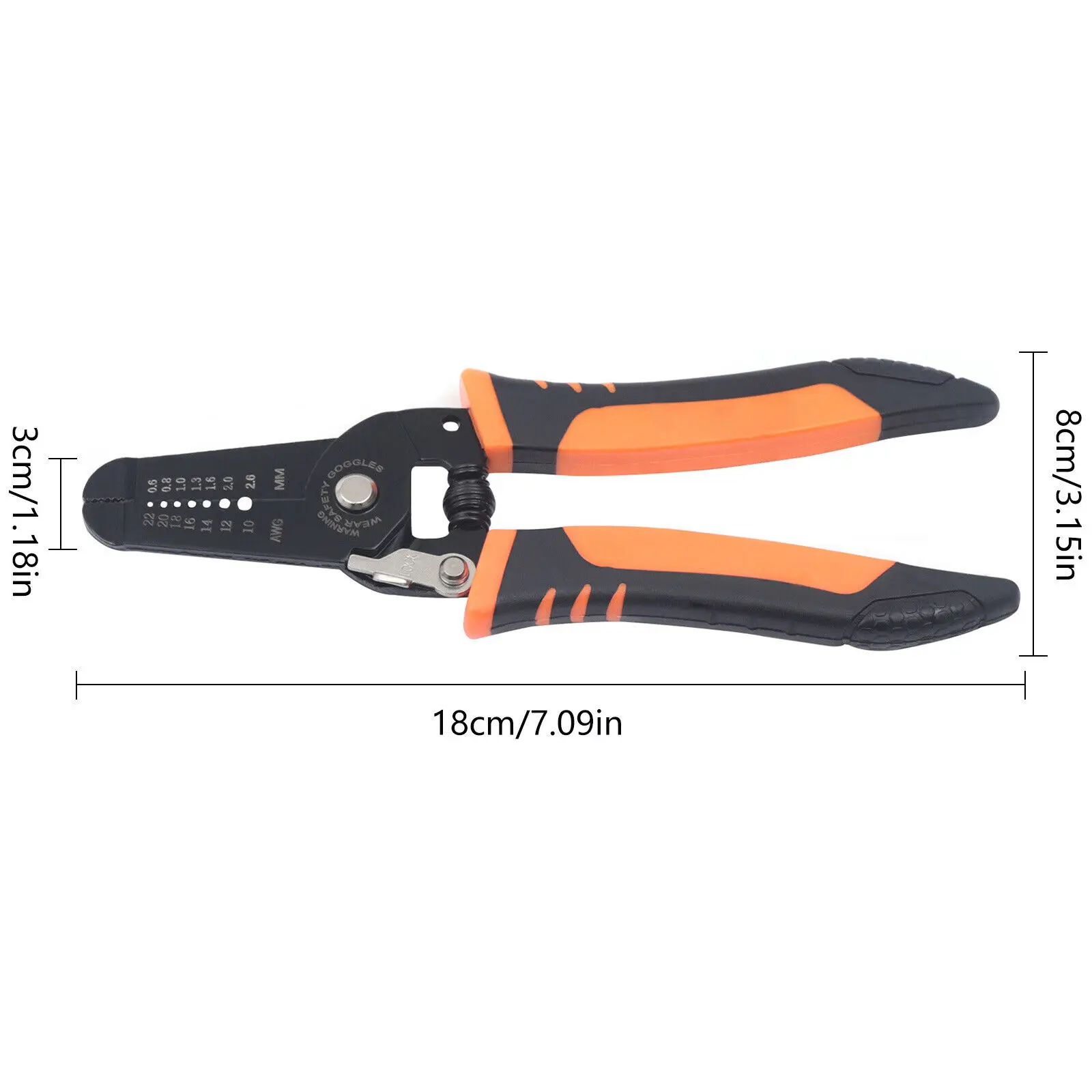 Professional Wire Stripper Cutter Crimper Cable Stripping Pliers Tool Wire Cut