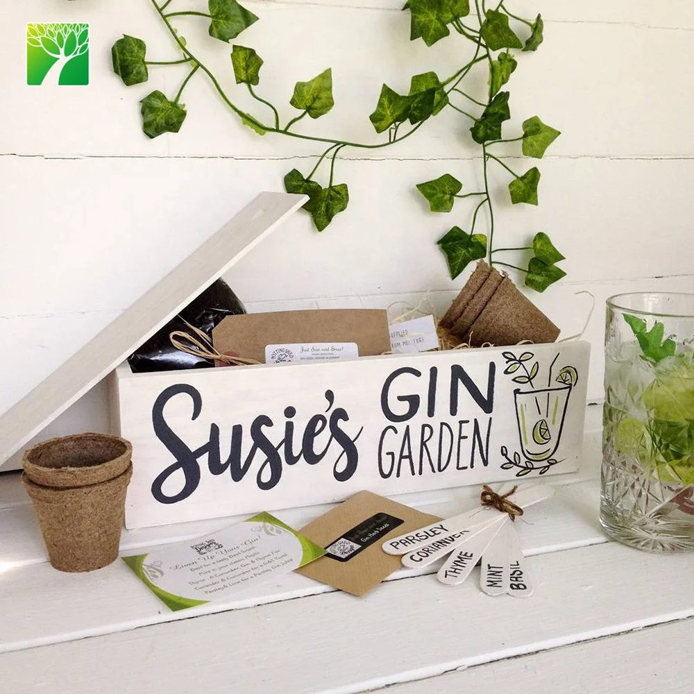 Plant farm direct sale exclusive 5 varieties herb seeds personalised garden kit