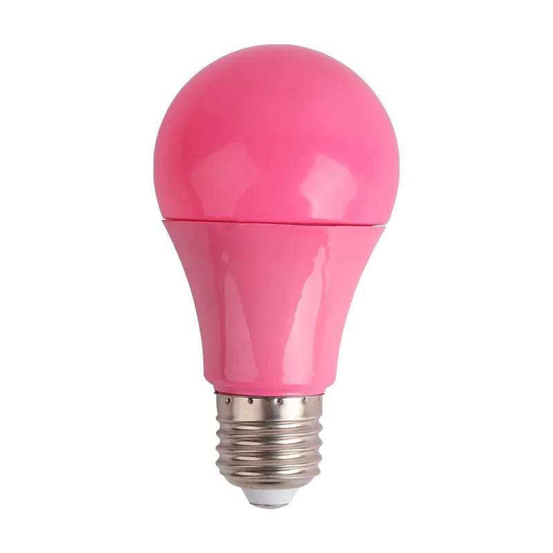Changeable Warm Led Bulb Lights Cold White 5W RGB Lamp for Residential