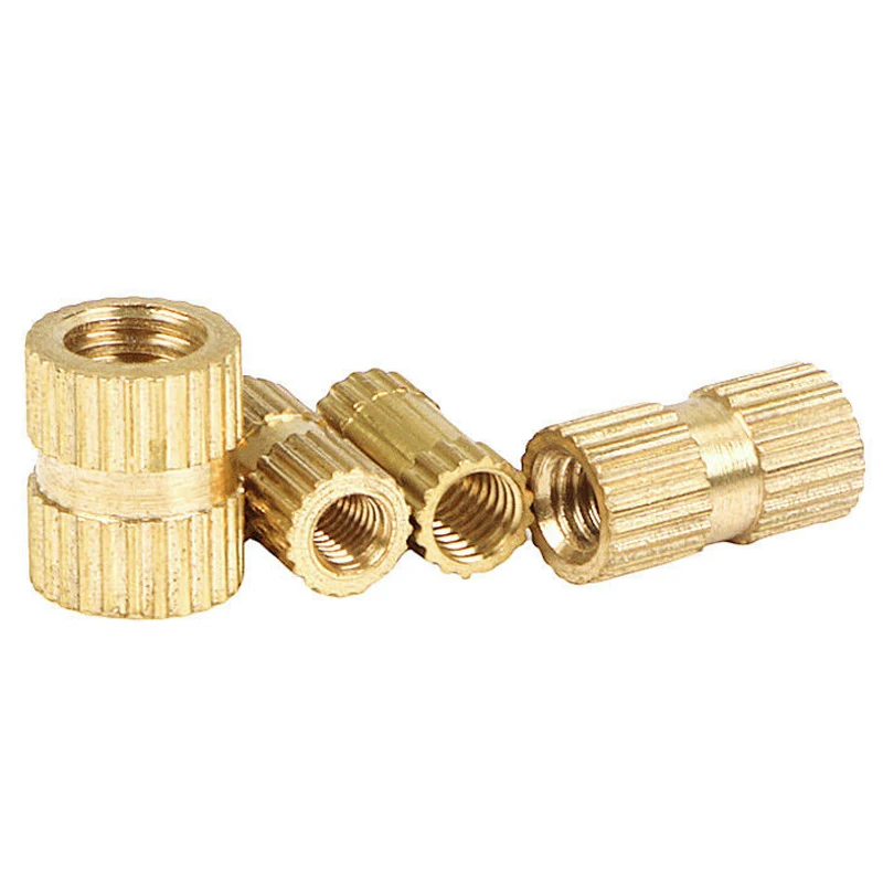 Brass Precision Milled Part Components Blind Insert Nuts Copper Insert For Molding Mould