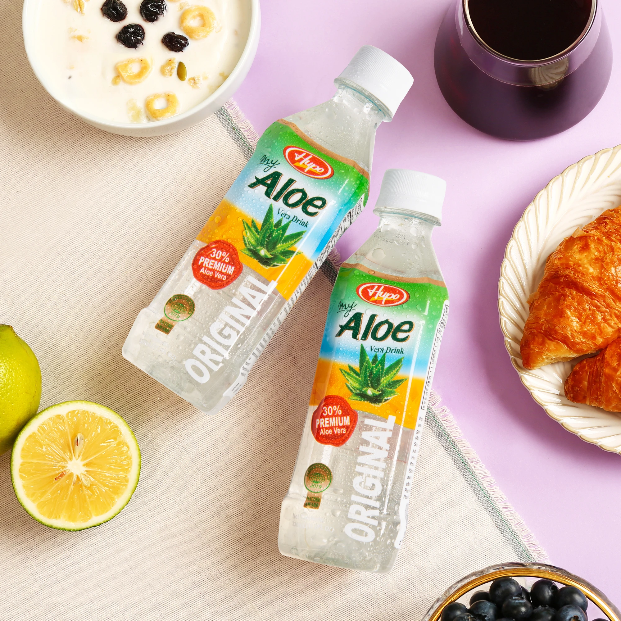 Mango Strawberry Coconut Taste Private Label Sugar Free Aloe Vera Juice Drink