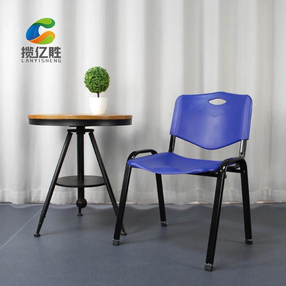 ichair luxury conference office furniture blue plastic pp stackable event office chairs