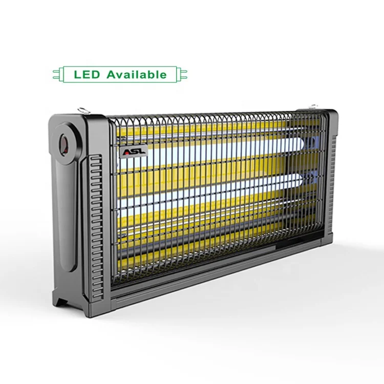
New arrival 2300V 2x20W led lamp electric anti insect mosquito killer trap manufacturer 