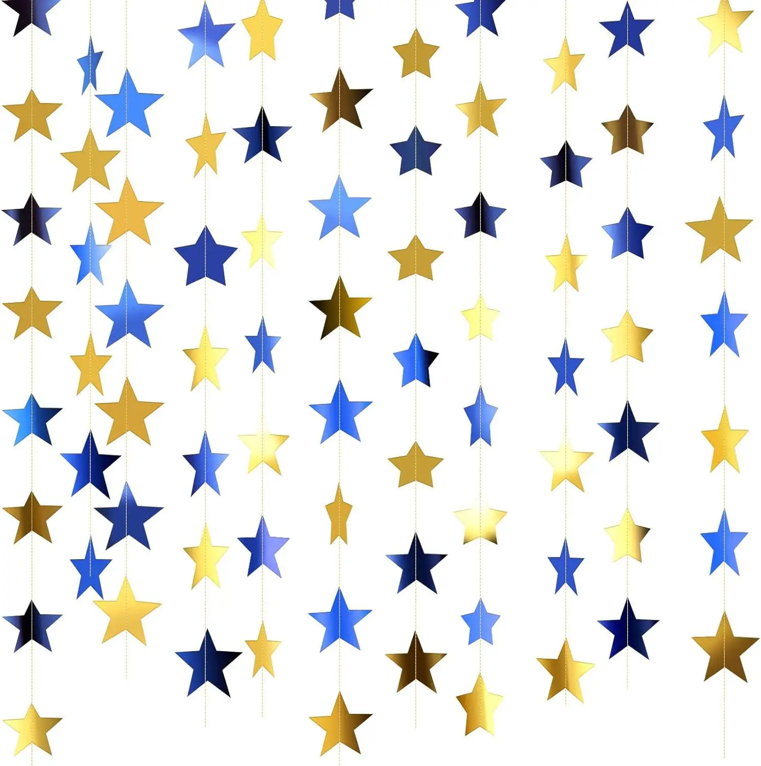 5CM Rainbow Stars 45 pieces 4 Mira hot sale colorful design