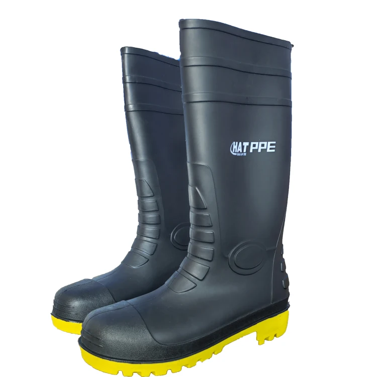 hot sales Steel toe chemical resistant boots