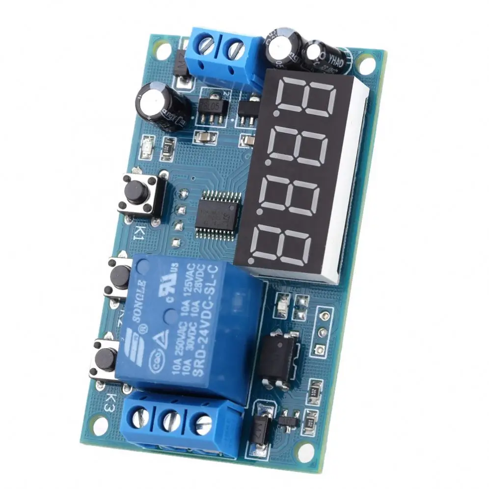 12v/24v Time Delay Relay Multifunction Delay Time Module Switch Control Relay Cycle Timer relay