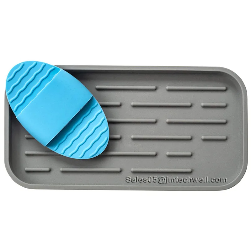 Factory Wholesale Silicone Sponge Holder For Kitchen Sink