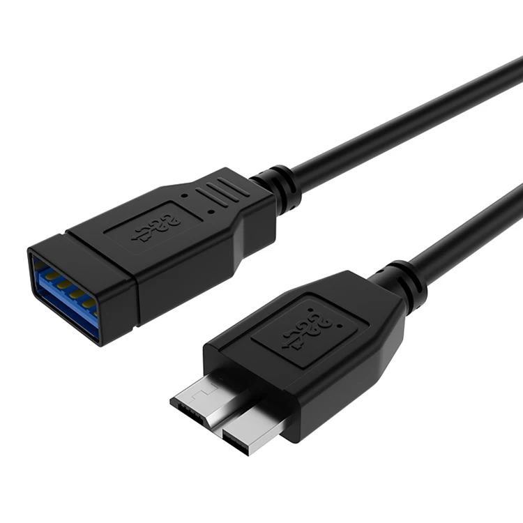 External Hard Drive USB 3.0 A Male to Micro B Female Usb Type A Cable Micro Usb Data Transfer Cable