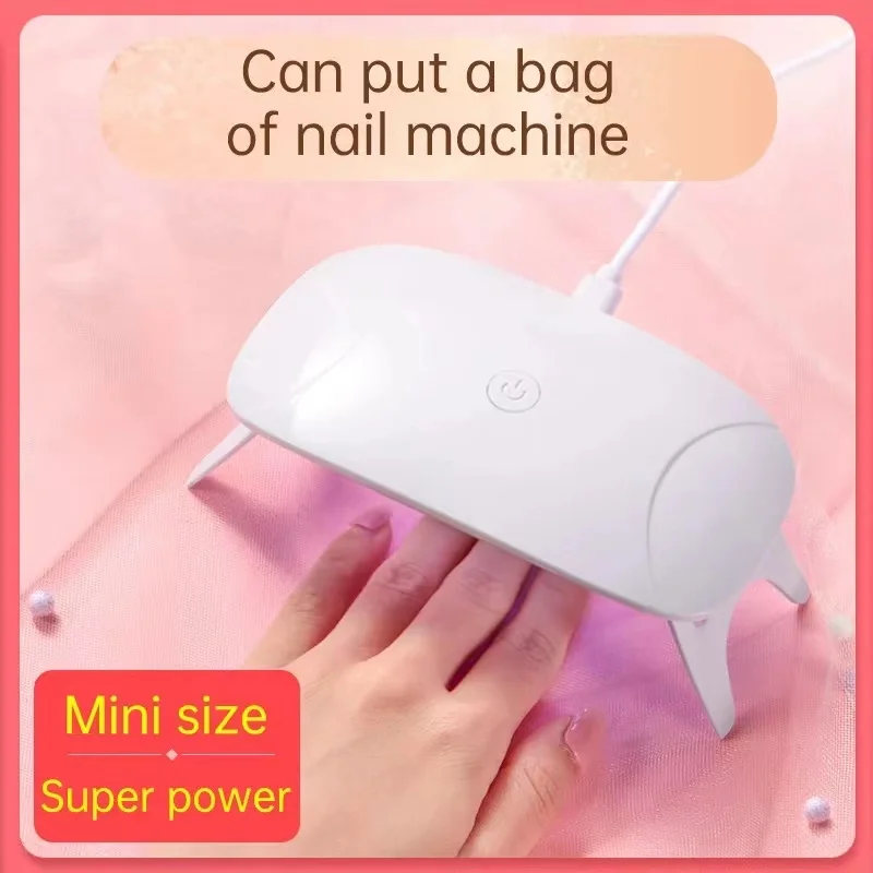 Free Logo Small Mini SUN LED UV Light Cordless Rechargeable Nail Lamp Curing Dryer for Nail Polish