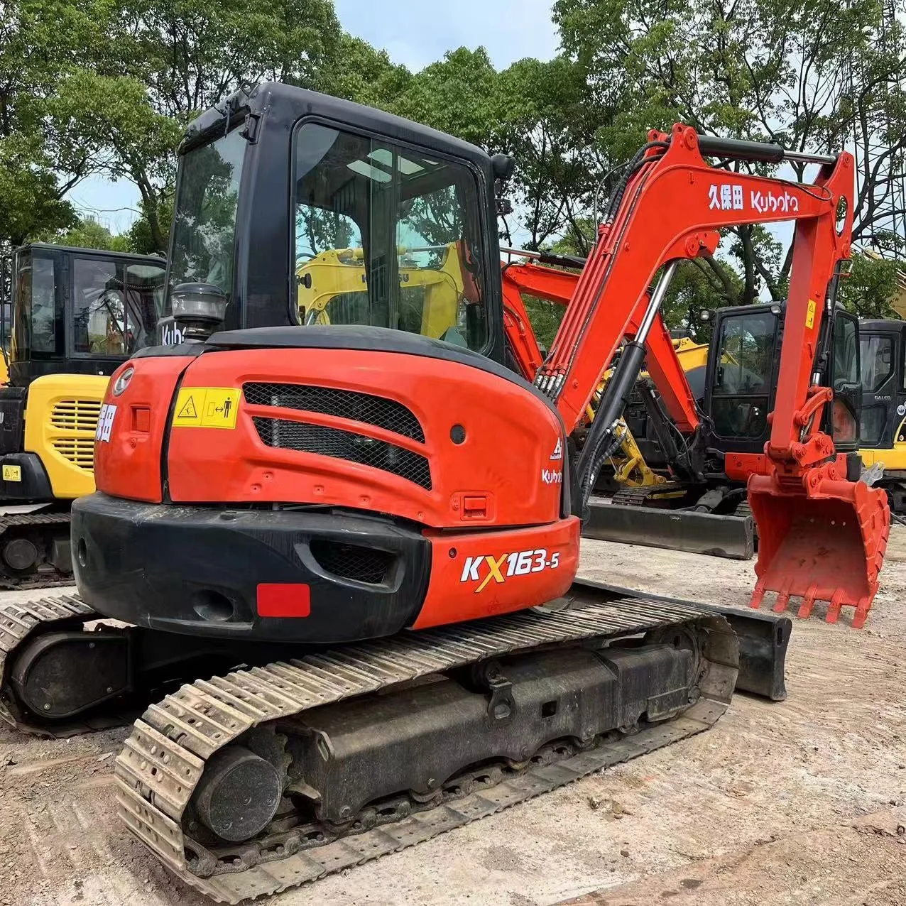 Japan Kubota KX163 Used Crawler Excavator Kubota KX163 Small Mini Diggers Compact excavadora
