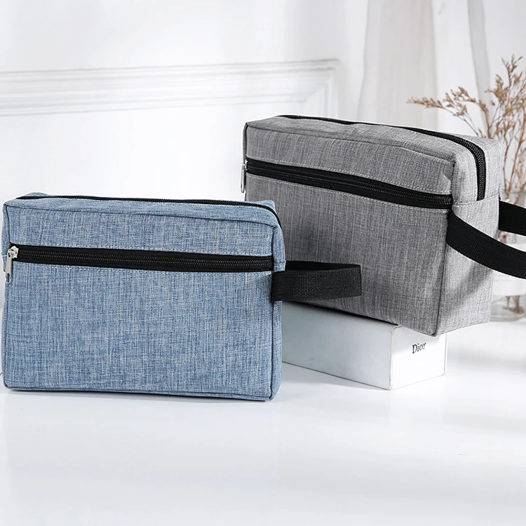 Wholesale double layer multifunctional waterproof makeup cosmetic wash bag men mens toiletry bags for travel