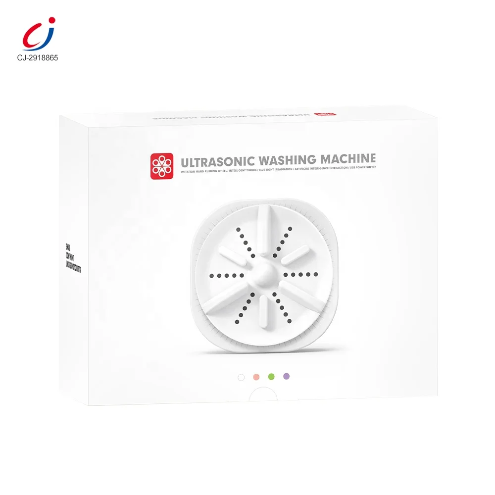 Chengji amazon baby mini laundry washing machine auto washer turbine small portable mini usb ultrasonic washing machine