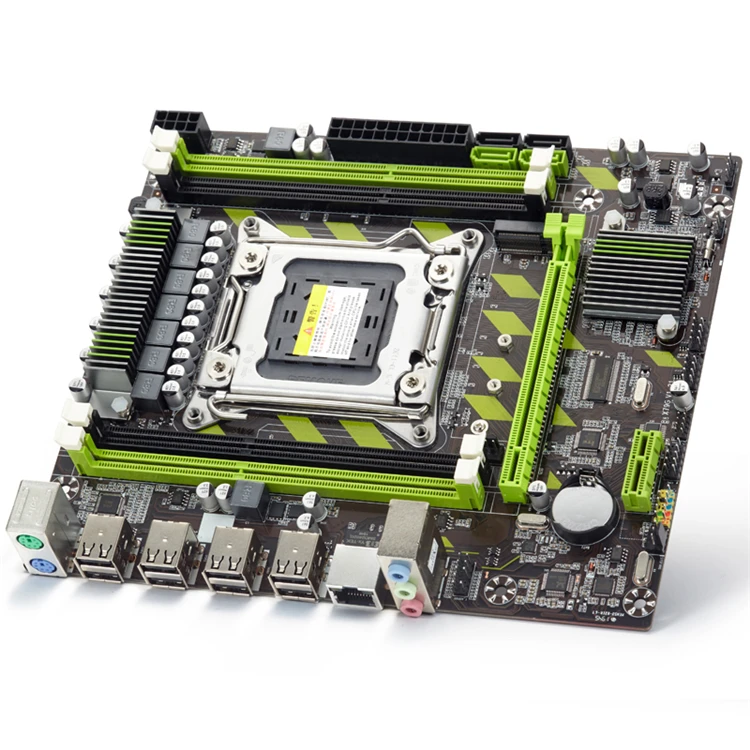 X79 X79G Motherboard LGA 2011 USB2.0 SATA3 Support REG ECC Memory and Xeon E5 Processor 4 DDR3