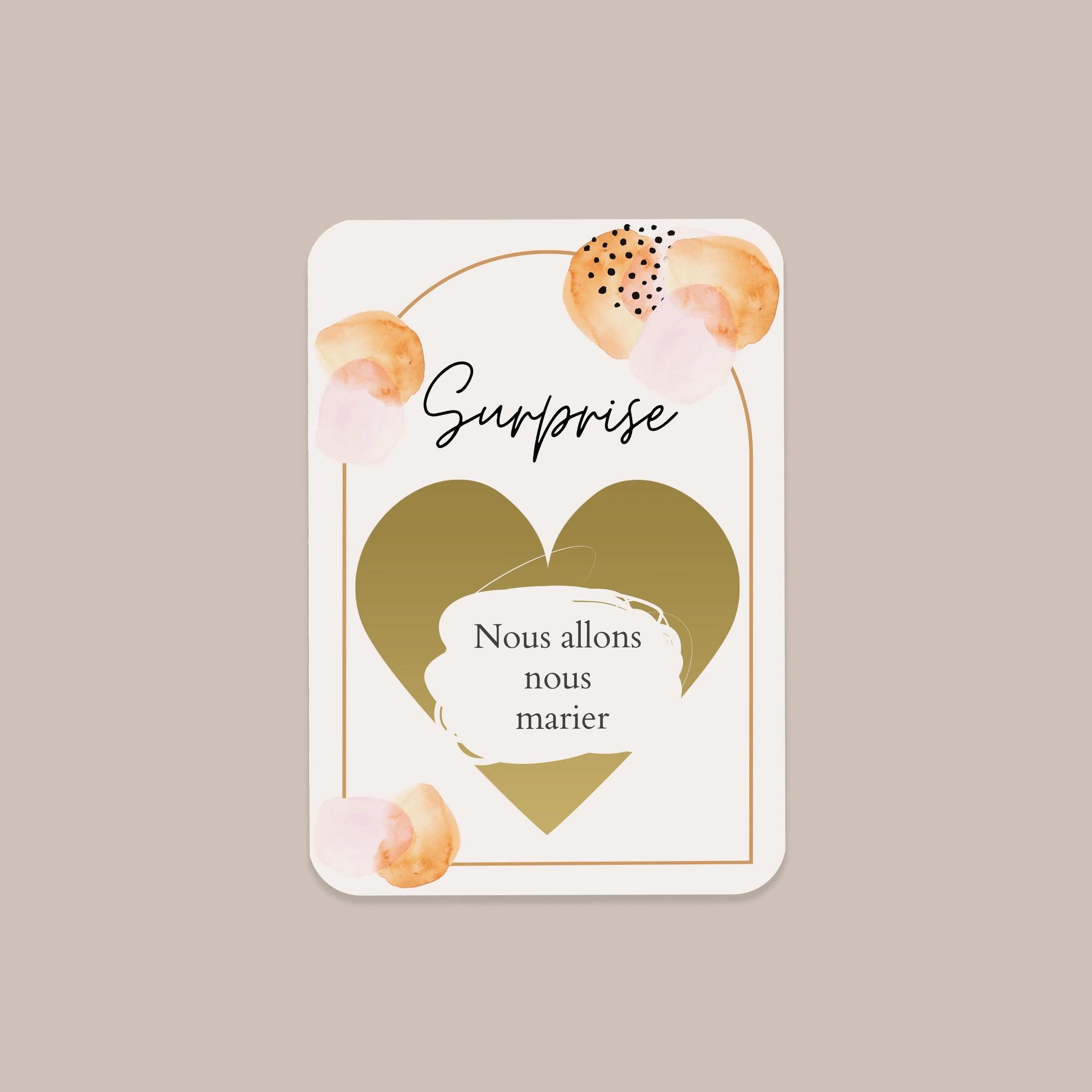 Custom Printing Gift Full Color Printing Personalized Printing Couples Scratch Off Cards