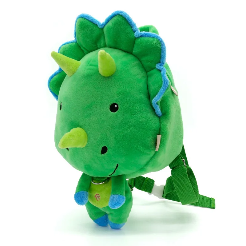 Popular Soft Animal Cotton Backpack With Leashes And Chest Buckle For Little Kids