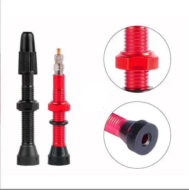 mountain road bike cycling bicycle tubeless nozzle FV40MM 60MM 80MM 120MM COPPER tubeless valve