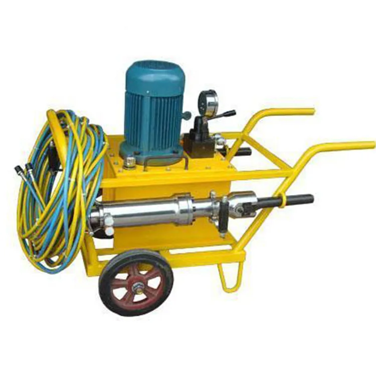 Manual Hydraulic Rock Separator Splitter For Breaking Granite
