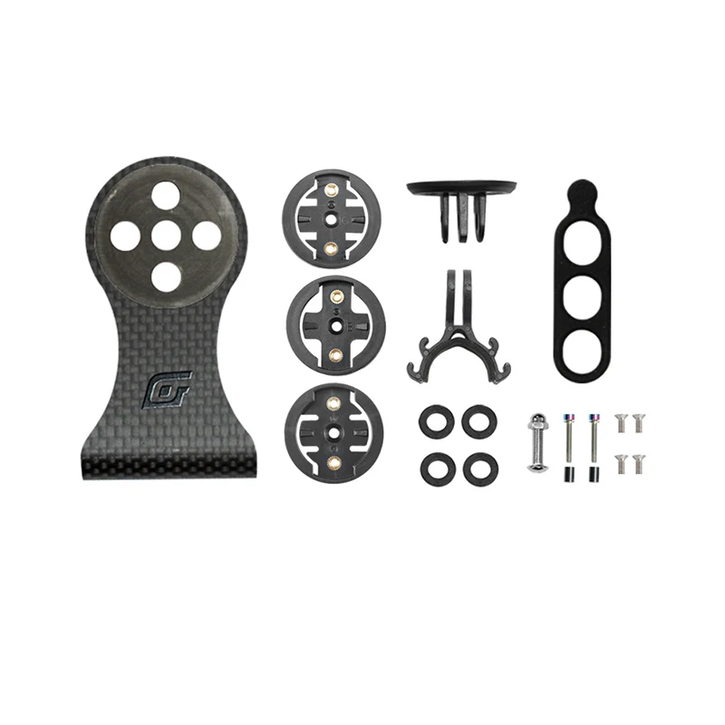 og-evkin CM-002 Carbon Computer Mount For Garmin/Bryton/Wahoo Bike Computer/Camera/Light For Cycling