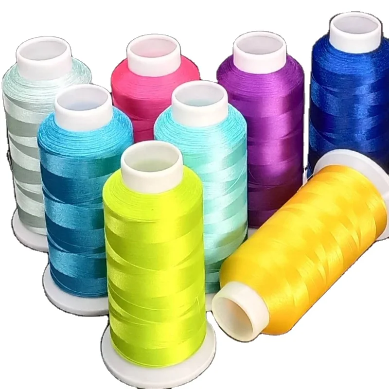 spun High Tenacity 420D/3  100% polyester filament Sewing Thread