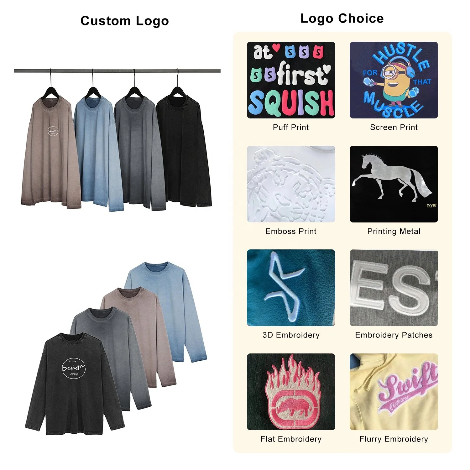 High Quality Silk Screen Printing 100 Cotton Running Sports Casual Gym Wholesale Custom Vintage Streetwear Acid Wash Shirts Men