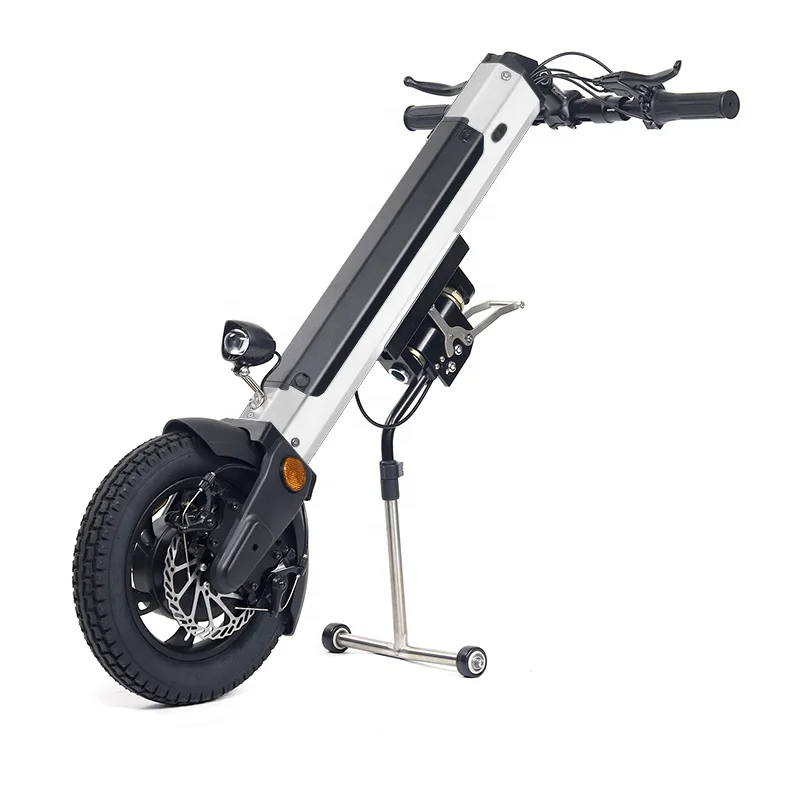 MT02 36V 13ah lithium battery High quality electric handbike handcycle for manual wheelchair 350w powerful wheelchair tractors