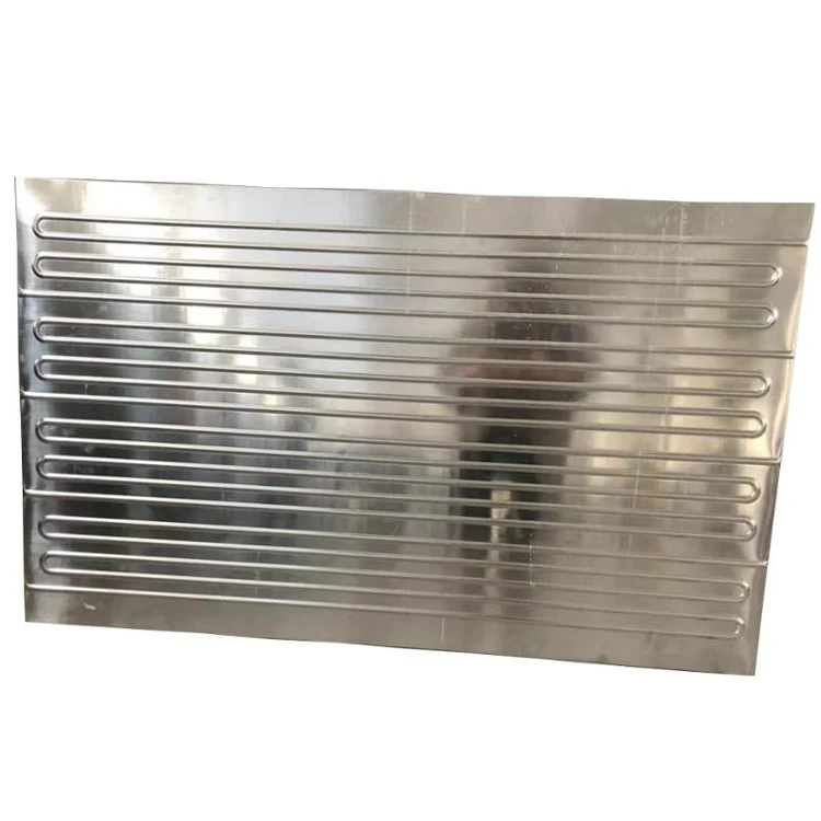 Aluminum ROLL bond evaporator carrier refrigerator display spare parts