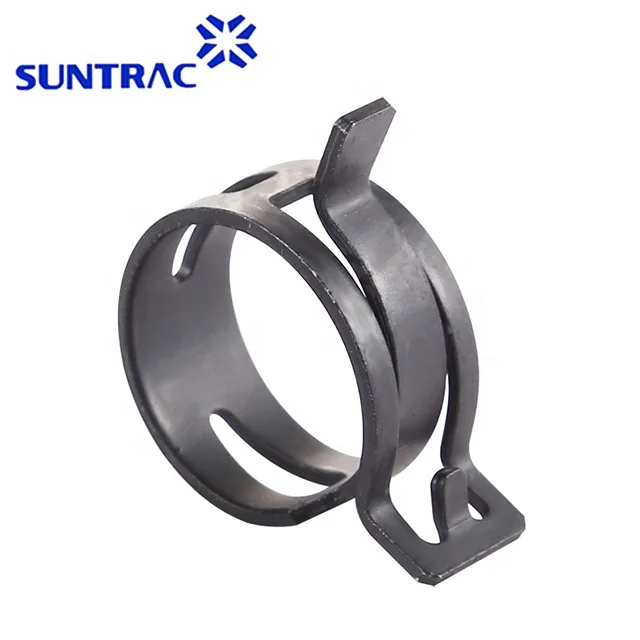 Spring hose clamp