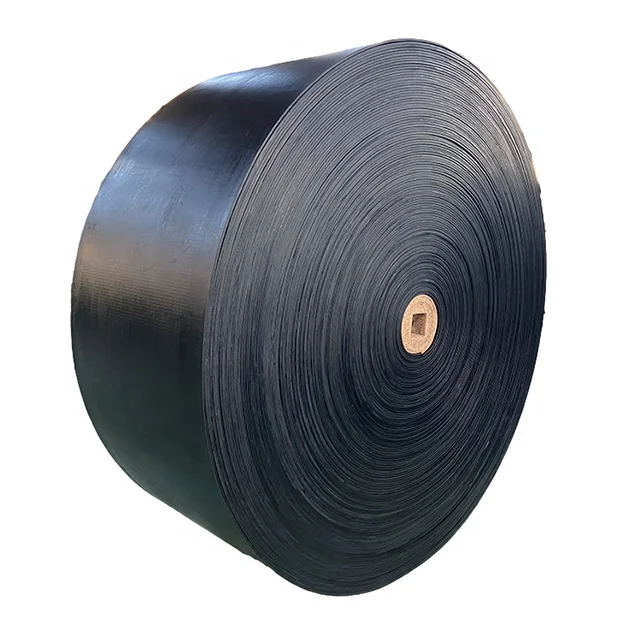 EP100 Fabric Gravel Stone Rubber Conveyor Belt