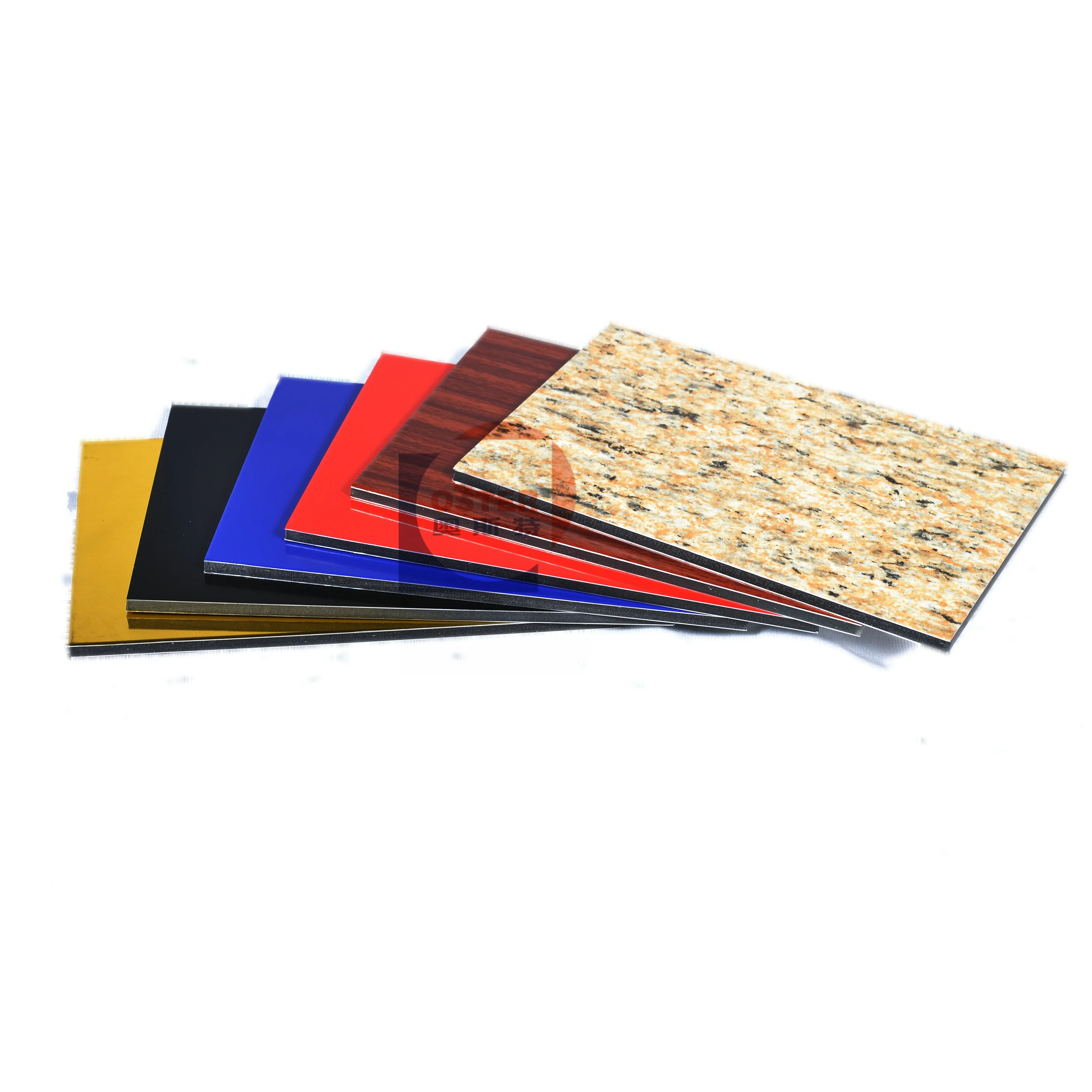 3mm 4mm stone aluminum composite panels  pe pvdf acp  aluminum sheet