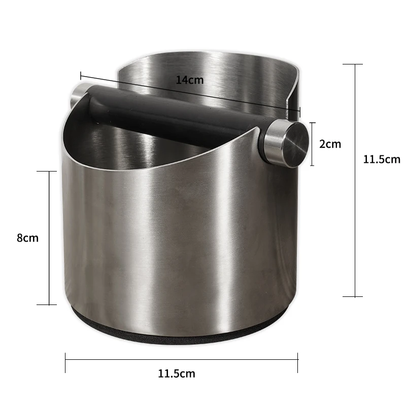 Amazon barista tool coffee accessories stainless steel knock box