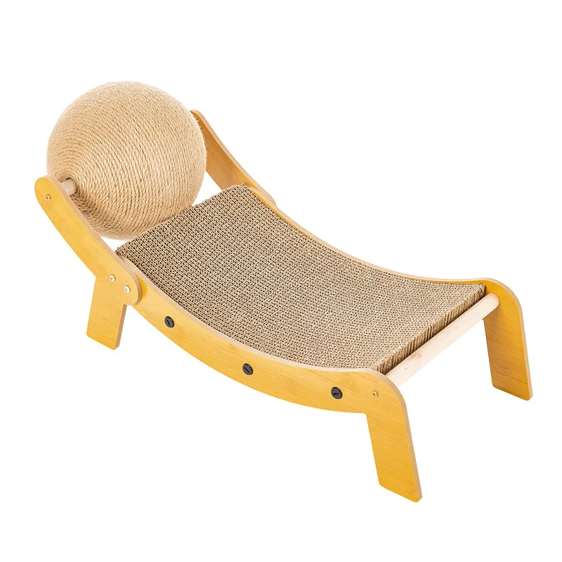 Wholesale Pet Lounge Chair Cat Scratching Board Cat Claw scratching Ball Wear resistant scratching board