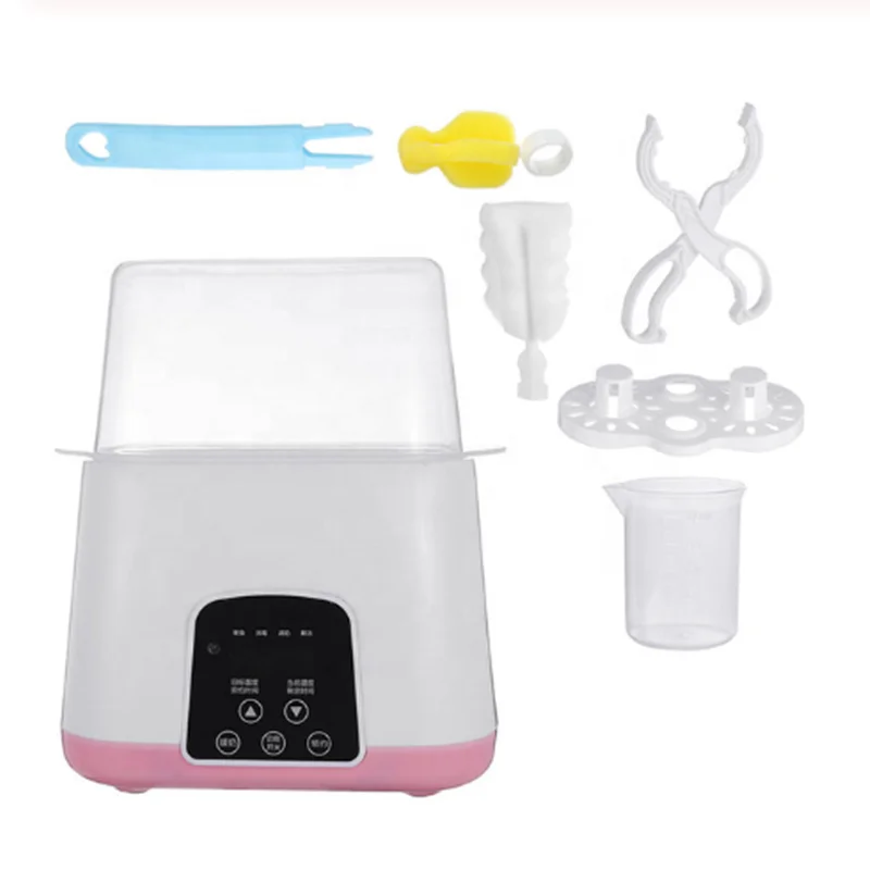 Electric digital infant feeding bottle sterilizer thermostatic function baby milk bottle washer breast milk warmer heater