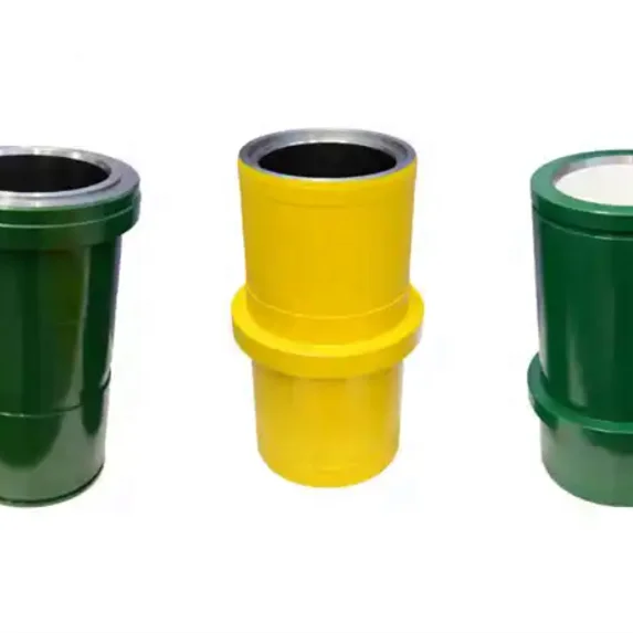 API Standard Mud Pump Spare Parts For Bimetal Ceramic Piston Liner Triplex