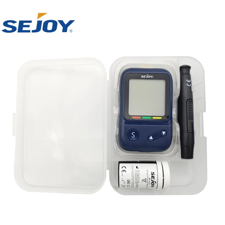 Sejoy medical equipments and accessories blood glucose tester blood sugar test kit