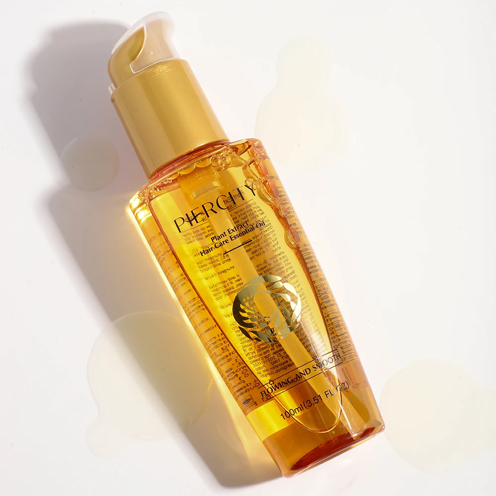 100% Pure Organic Hair Care Essential Oil Scalp Treatment Strengthening Oil for Frizzy Hair