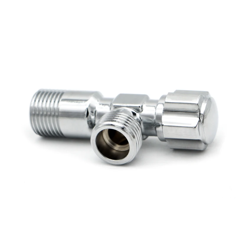 Factory Design Bathroom 90 degree 1/2 angle stop cock valve for Brass Quick Open Angle Valve