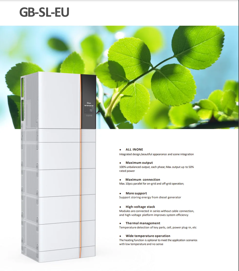 Deye All In One ESS 4.09kWh High Voltage LFP Battery Module GB-SL-EU for Home 8-25kwh Energy Storage System Stacked Battery