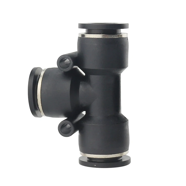 MPE-468101216T тройной быстросъемный фитинг PE фитинг