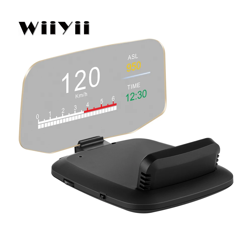 WiiYii C1 HUD Дисплей OBD2 GPS Dual System Head Up Display для автомобиля
