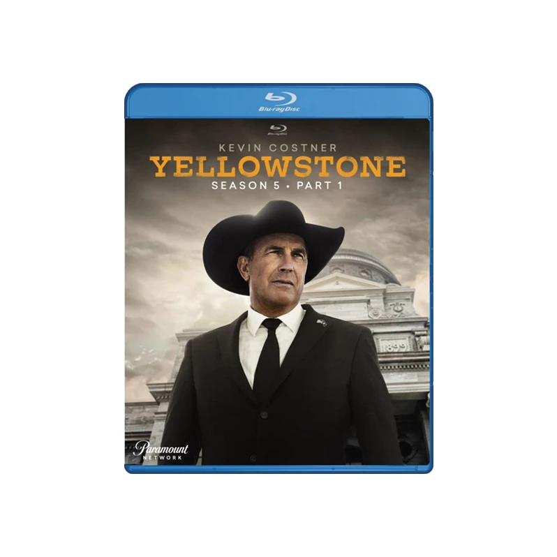 Yellowstone season 5 part 1 Blu Ray 4discs all hot selling and new release movies dvds DDP shipping to USA/UK/CA/EU