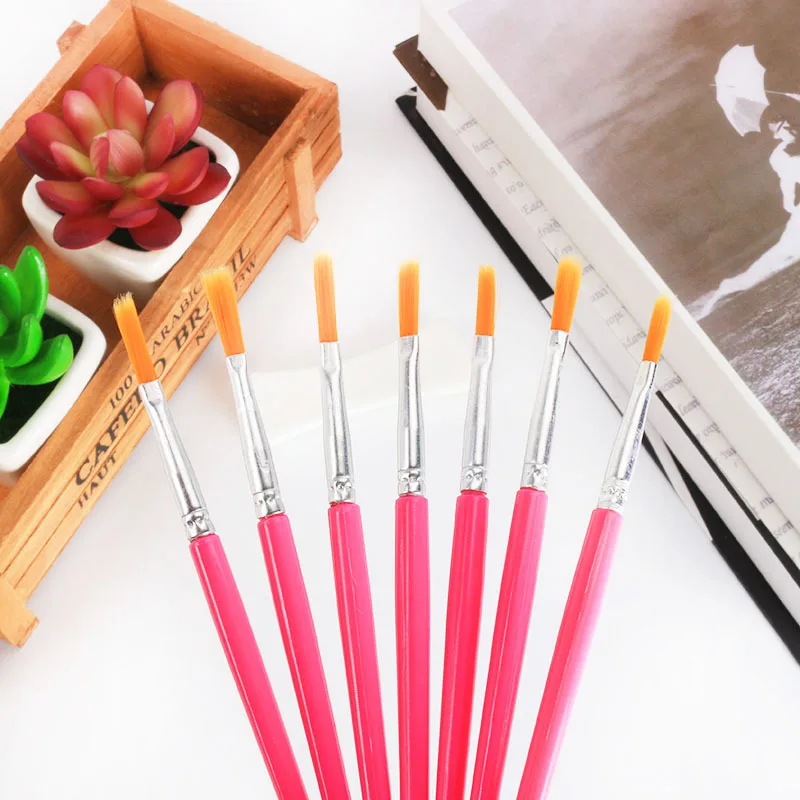 Hot sale Kid DIY graffiti plaster  drawing paint brushes  for art painting paint brush for acrylic