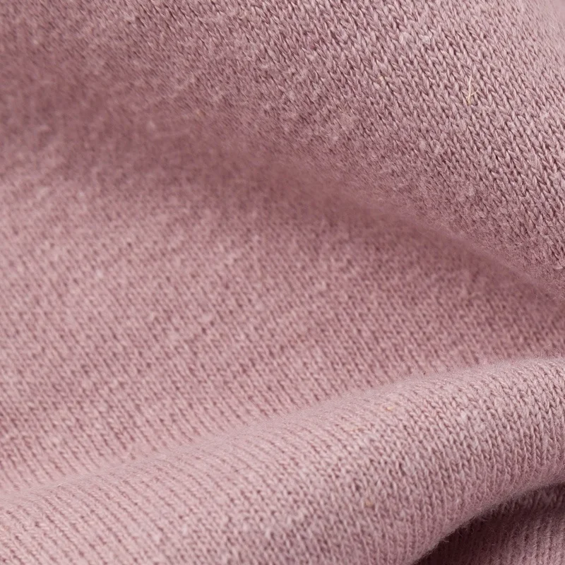 
KH013-hemp organic cotton heavy brushed french fleece fabric 480gsm for winter sweatshirt hoody 